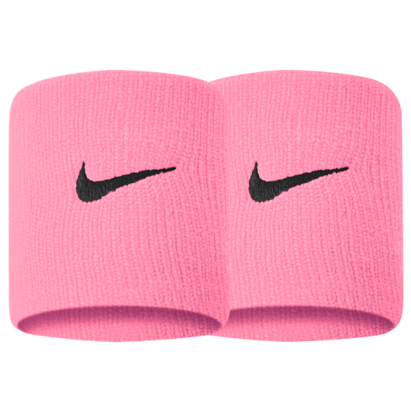 Nike Swoosh Wristbands - Pink Gaze/Oil Grey