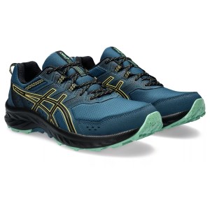 Asics Gel Venture 9 - Mens Trail Running Shoes - Magnetic Blue/Black