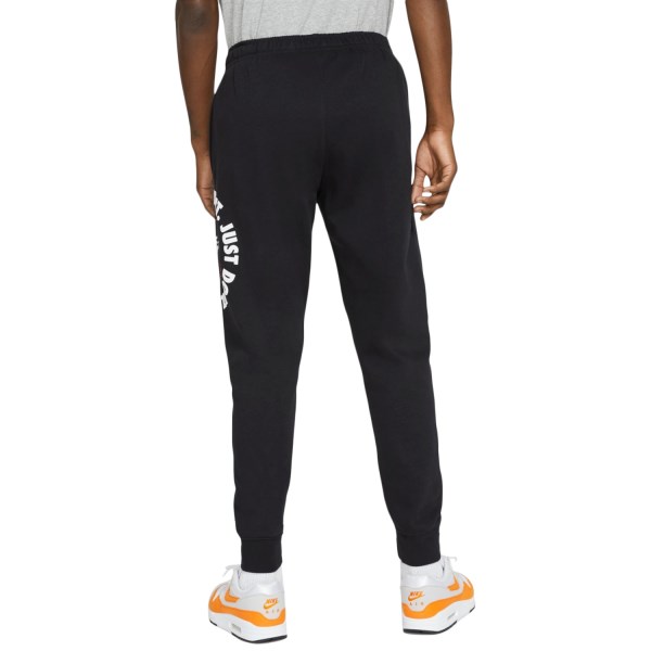 Nike Just Do It Fleece Mens Track Pants - Black