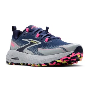 Brooks Cascadia 18 - Womens Trail Running Shoes - Oceania/Pearl Blue/Pink