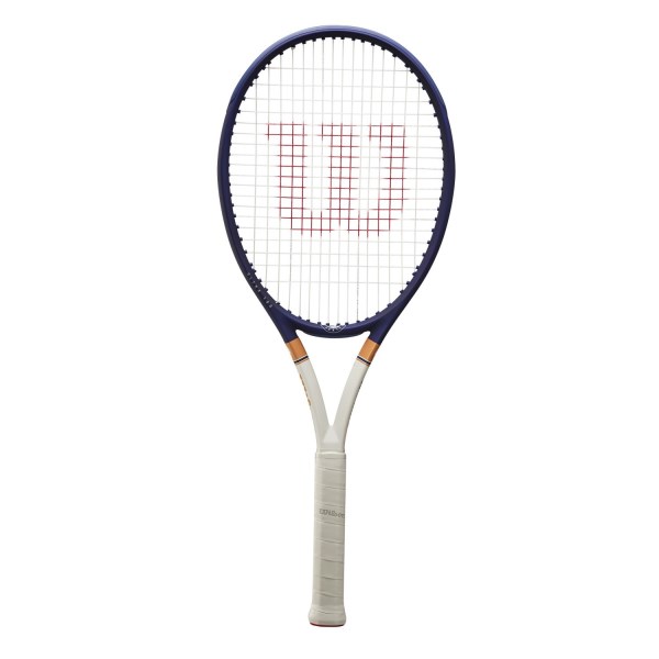 Wilson Ultra 100 v3 Roland Garros Tennis Racquet 2021 - Blue/Grey/Clay