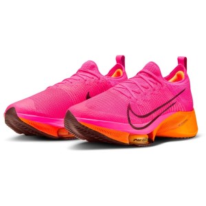 Nike Air Zoom Tempo Next% - Mens Running Shoes - Hyper Pink/Black/Laser Orange/White