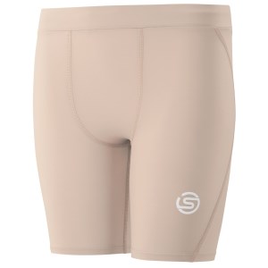 Skins Series-1 Youth Kids Compression Half Tights - White