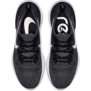 Nike Epic React Flyknit 2 - Mens Running Shoes - Black/White/Grey