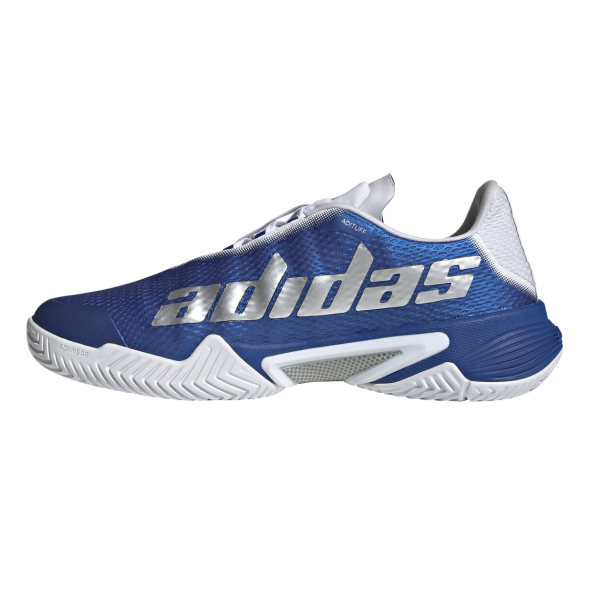 Adidas Barricade - Mens Tennis Shoes - Team Royal Blue/White/Silver Metallic