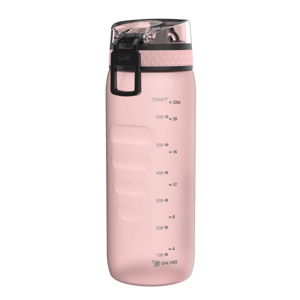 Ion8 Tour BPA Free Water Bottle - 750ml - Rose Quartz