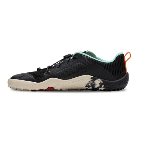 Vivobarefoot Primus Trail 2.0 FG Jr. - Kids Trail Running Shoes - Obsidian/Grey