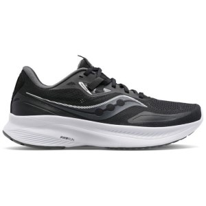 Saucony Guide 15 - Mens Running Shoes - Black/White