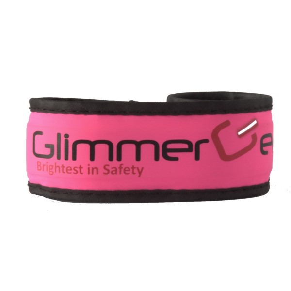 Glimmer Gear LED High Visibility Slap Band - Pink