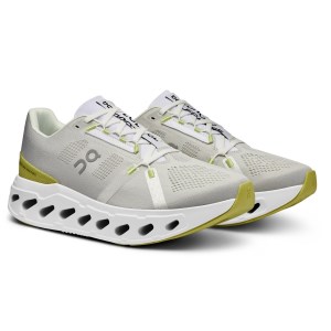 On Cloudeclipse - Mens Running Shoes - White/Sand