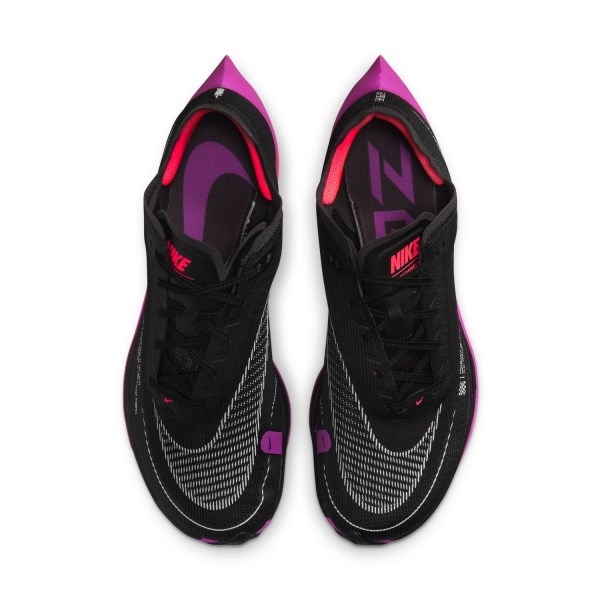 Nike ZoomX Vaporfly Next% 2 - Mens Running Shoes - Black/Flash Crimson/Hyper Violet