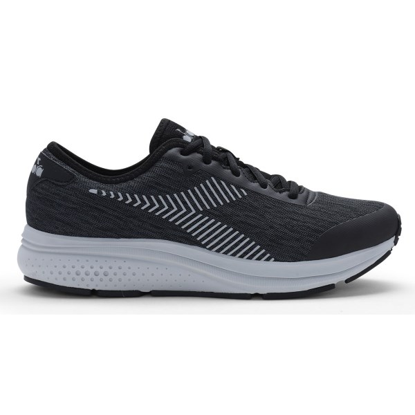 Diadora Passo - Mens Running Shoes - Black/Silver