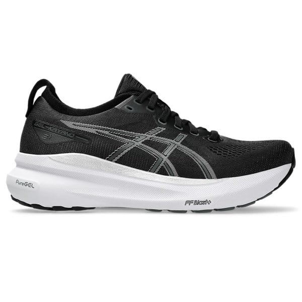 Asics Gel Kayano 31 - Womens Running Shoes - Black/Pure Silver