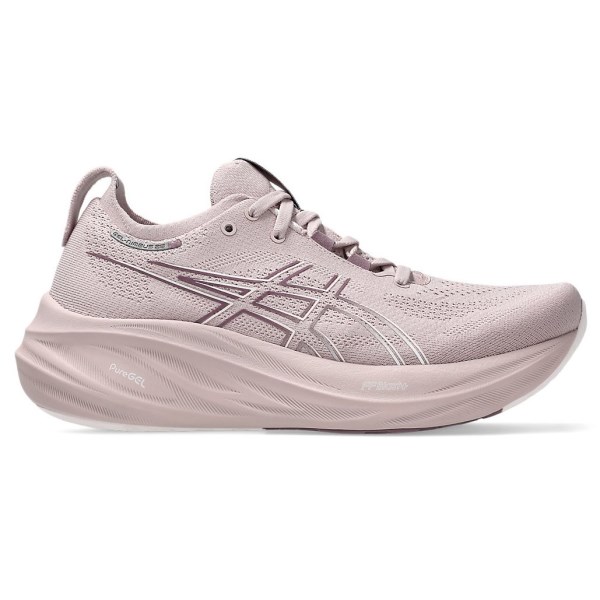 Asics Gel Nimbus 26 - Womens Running Shoes - Watershed Rose/White