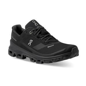 On Cloudventure Waterproof 3 - Womens Trail Running Shoes - Black