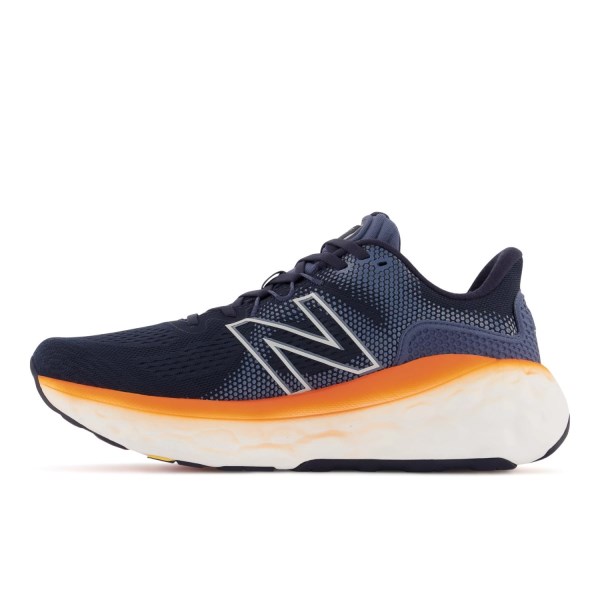New Balance Fresh Foam More v3 - Mens Running Shoes - Eclipse/Vibrant Orange