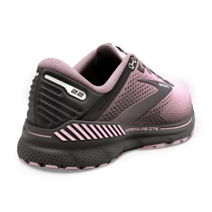 Brooks Adrenaline GTS 22 - Womens Running Shoes - Pink/Blackened Pearl