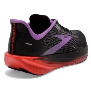Brooks Hyperion Max - Womens Road Racing Shoes - Black/Fiesta/Bellflower