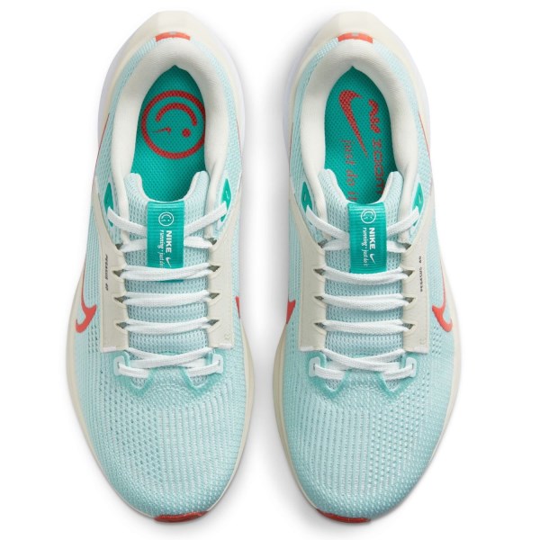 Nike Air Zoom Pegasus 40 - Womens Running Shoes - Jade Ice/Picante Red/White/Sea Glass