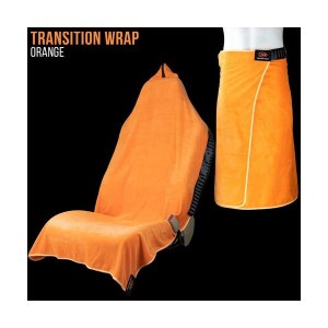 Orange Mud Transition Towel and Car Seat Cover - Orange