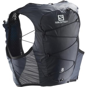 Salomon Active Skin 8 Set Unisex Trail Running Vest - Ebony/Black