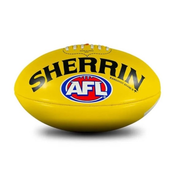 Sherrin PVC 20 AFL Replica Mini Football - Yellow