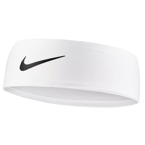 Nike Fury 3.0 Sports Headband - White/Black