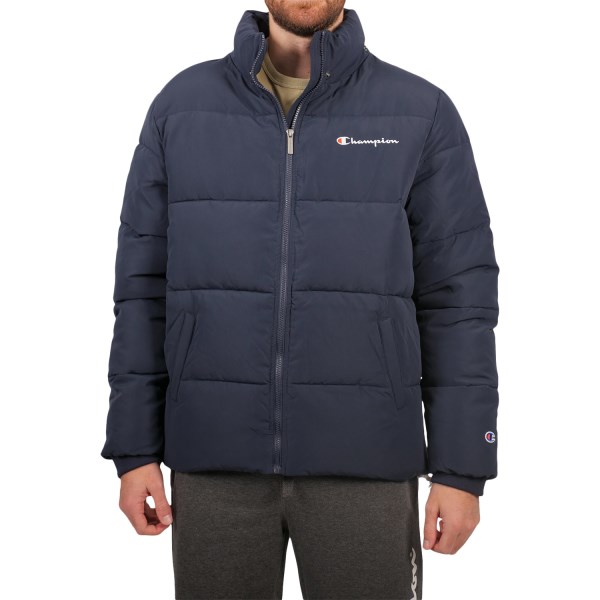 Champion Rochester Athletic Mens Puffer Jacket - Navy