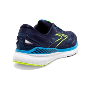 Brooks Glycerin GTS 19 - Mens Running Shoes - Navy/Blue/Nightlife