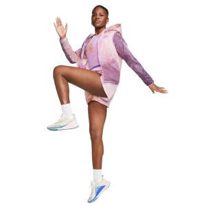 Nike Dri-Fit Repel Womens Trail Running Jacket - Sundial/Rush Fuchsia/Action Green