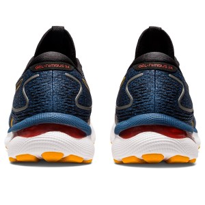 Asics Gel Nimbus 24 - Mens Running Shoes - Azure/Amber
