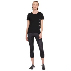 Nike Miler Run Division Womens Running T-Shirt - Black/Reflective Silver