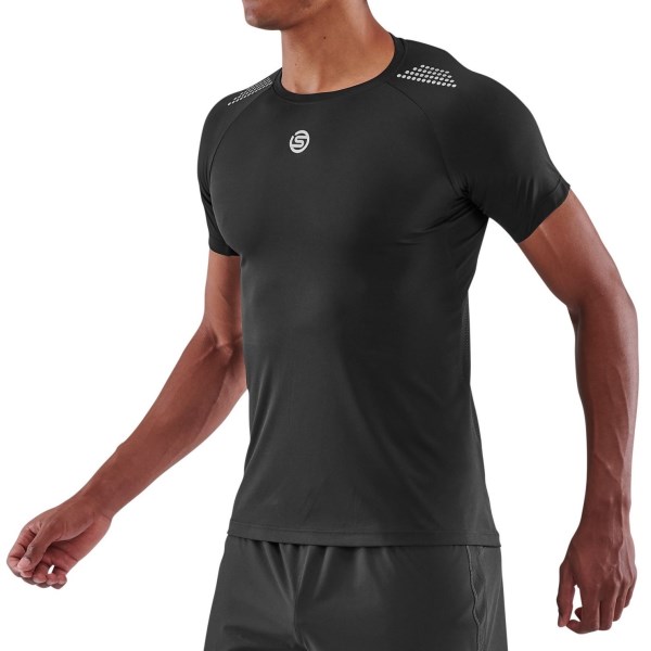 Skins Series-3 Mens Short Sleeve Training T-Shirt - Black