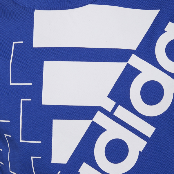 Adidas Essentials Logo Kids T-Shirt - Bold Blue/White
