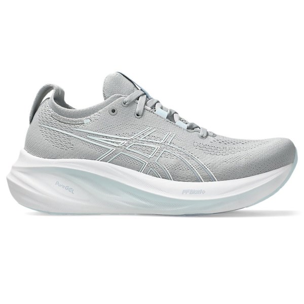 Asics Gel Nimbus 26 - Womens Running Shoes - Piedmont Grey/Grey Blue