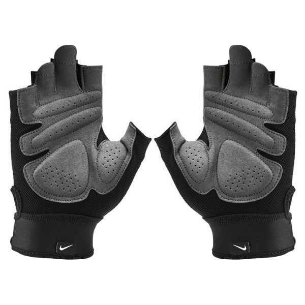 Nike Ultimate Fitness Mens Weight Lifting Gloves - Black/Light Crimson
