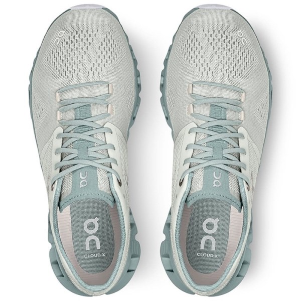 On Cloud X 2 - Womens Running Shoes - Aloe/Surf