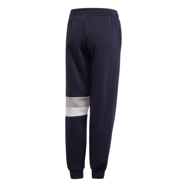 Adidas Linear Colour Blocked Kids Track Pants - Legend Ink/White