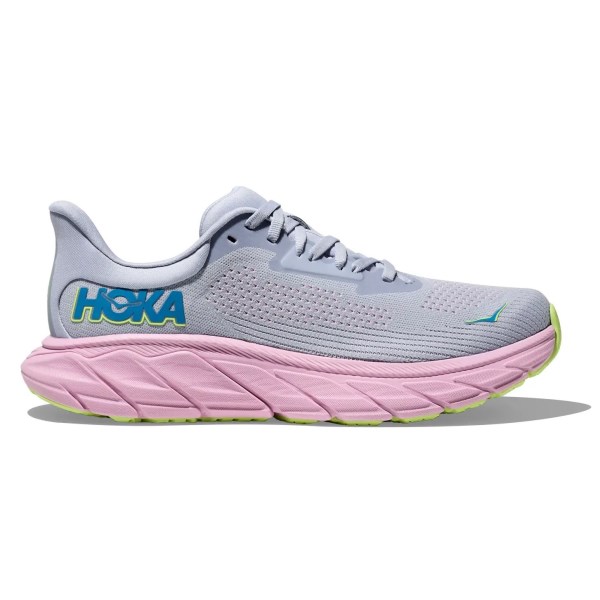 Hoka Arahi 7 - Womens Running Shoes - Gull/Pink Twilight