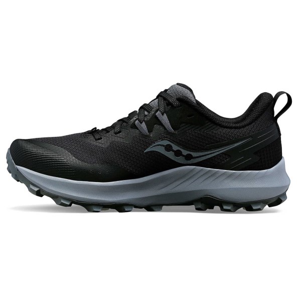 Saucony Peregrine 14 - Womens Trail Running Shoes - Black/Carbon