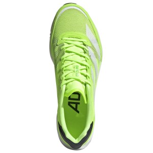 Adidas Adizero Adios 6 - Mens Running Shoes - Signal Green/White/Black