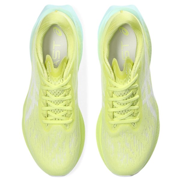 Asics NovaBlast 3 - Mens Running Shoes - Glow Yellow/White