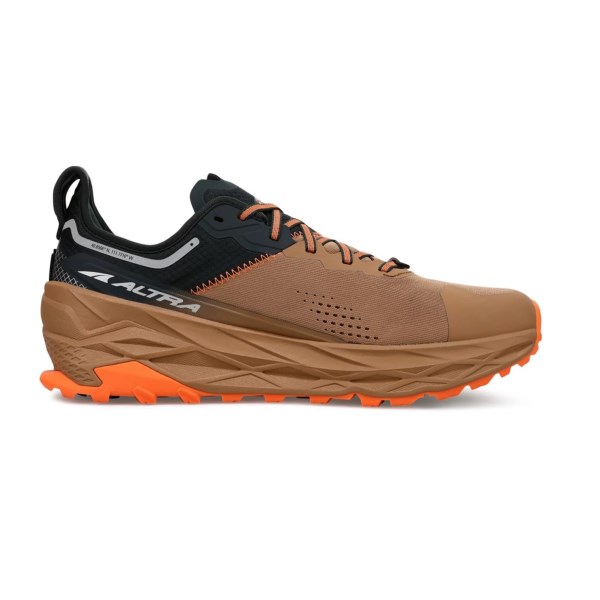 Altra Olympus 5 - Mens Trail Running Shoes - Brown