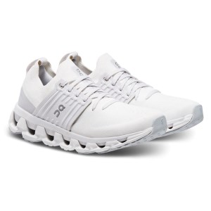 On Cloudswift 3 - Womens Running Shoes - White/Frost