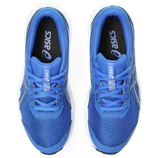 Asics Contend 8 GS - Kids Running Shoes - Illusion Blue/Pure Silver
