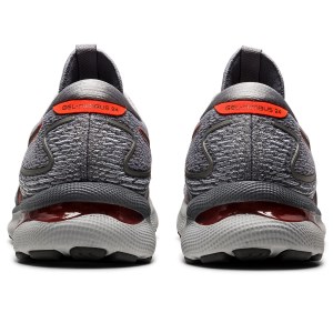 Asics Gel Nimbus 24 - Mens Running Shoes - Sheet Rock/Cherry Tomato