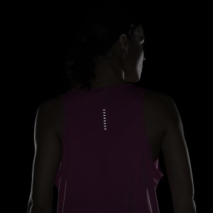 Nike Icon Clash Womens Running Tank Top - Cosmic Fuchsia