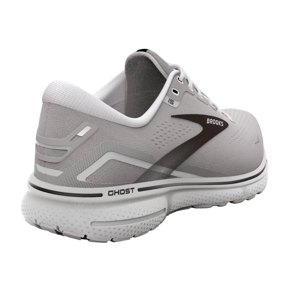 Brooks Ghost 15 - Mens Running Shoes - Alloy/Oyster/Black | Sportitude