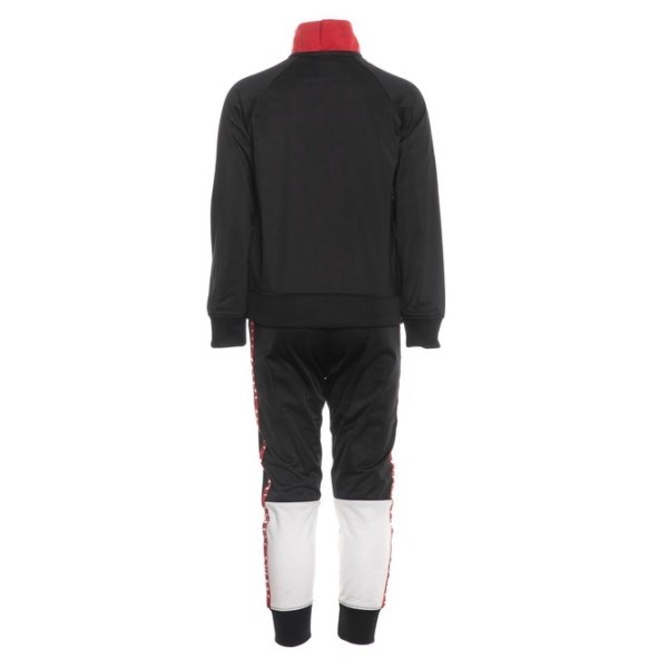 Jordan Air Logo Tricot Infant Tracksuit Set - Black/White/Red