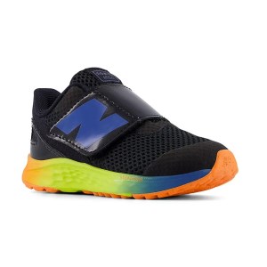 New Balance Fresh Foam Arishi v4 PS - Kids Running Shoes - Black/Blaze Orange